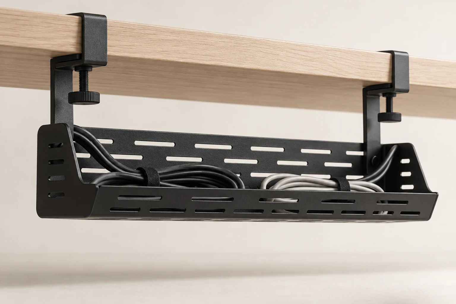 Clamp-on Cable Tray